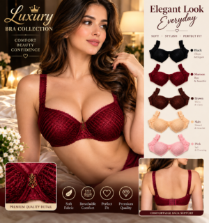 Luxury Comfort Bra – Premium Elegant Collection