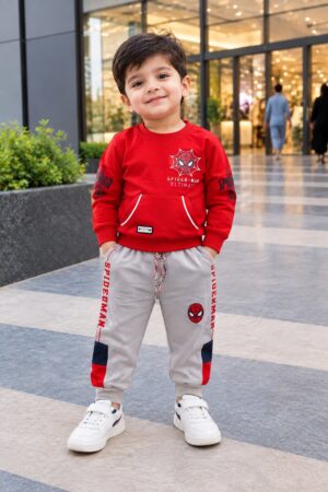 Kids' Spider-Man Printed Tracksuit Set