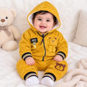 Teddy Bear Tracksuit for Kids – Hooded Jacket